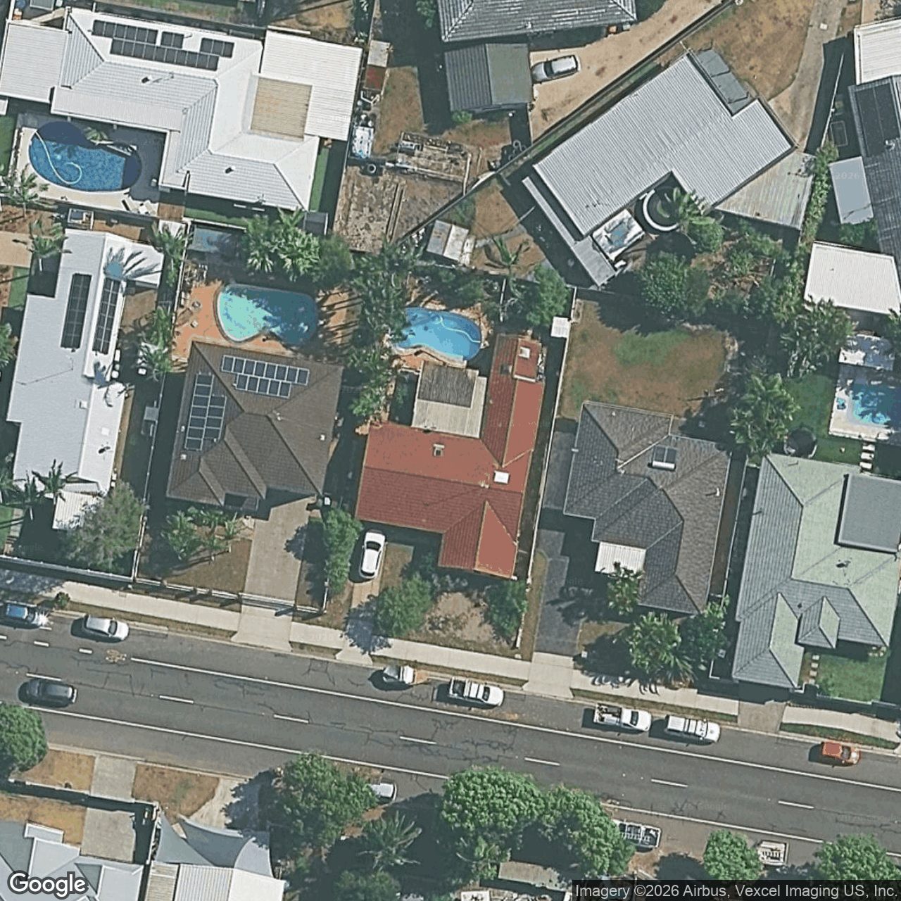 Aerial view of 29 Honeyeater Drive, Burleigh Waters QLD 4220