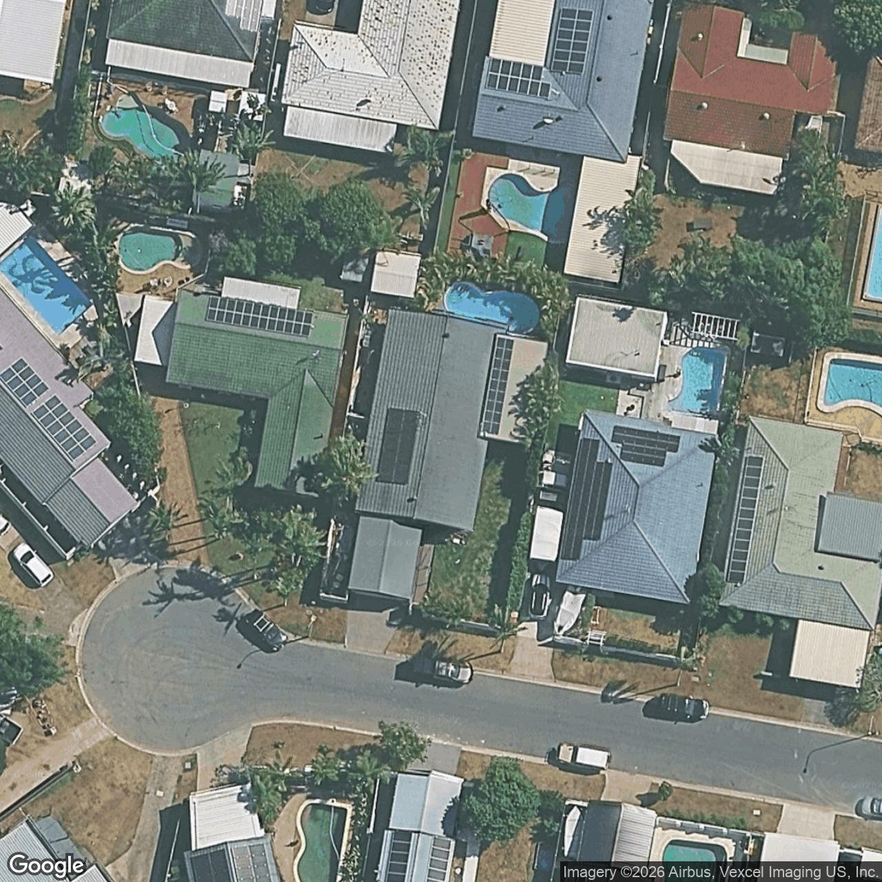 Aerial view of 19 Lorikeet Lane, Burleigh Waters QLD 4220