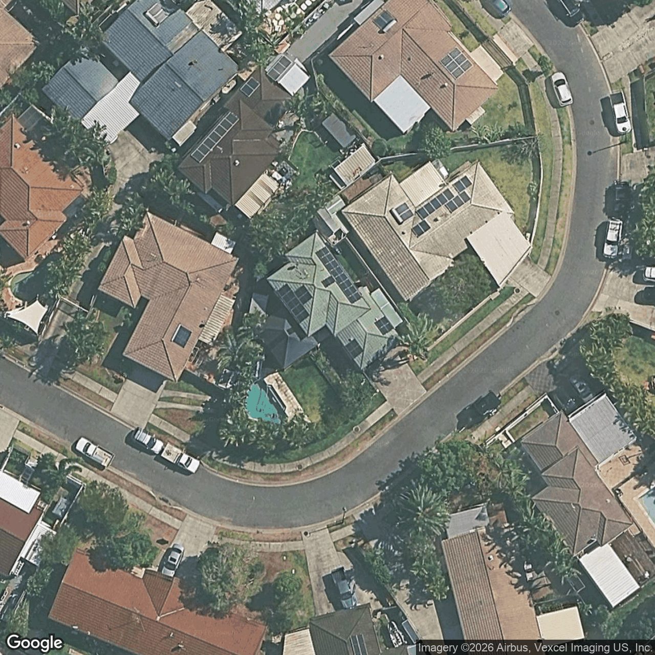 Aerial view of 11 Styer Circuit, Burleigh Waters QLD 4220