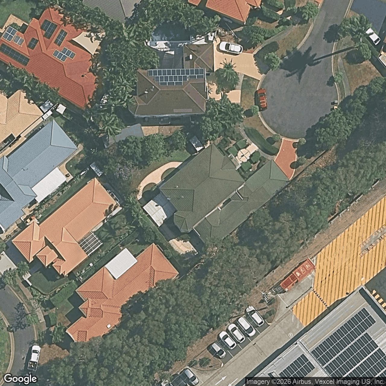 Aerial view of 13 Mustique Court, Burleigh Waters QLD 4220