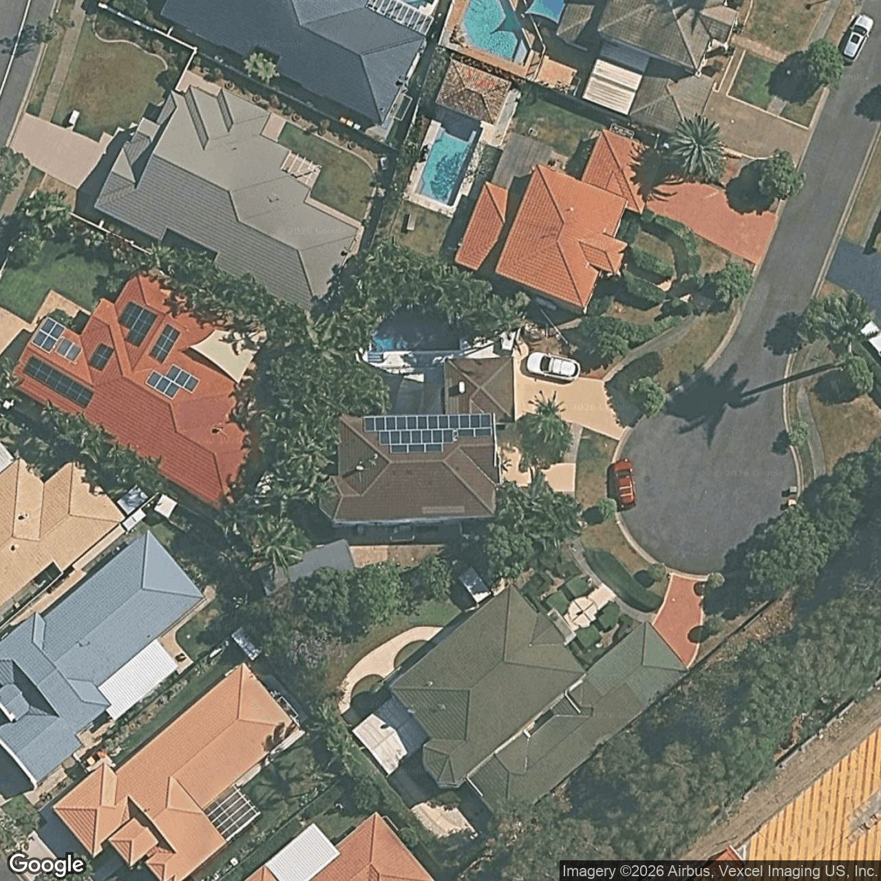Aerial view of 11 Mustique Court, Burleigh Waters QLD 4220