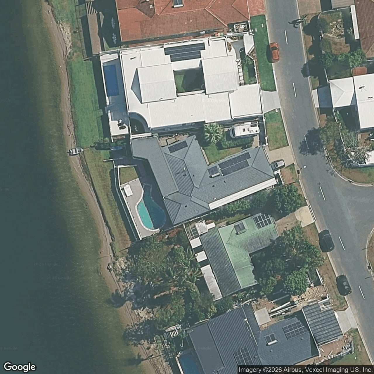 Aerial view of 48 Jabiru Avenue, Burleigh Waters QLD 4220