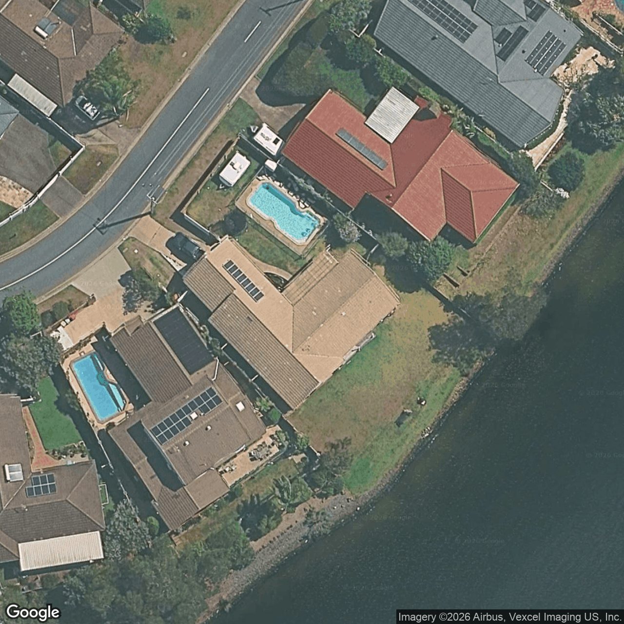 Aerial view of 28 Jabiru Avenue, Burleigh Waters QLD 4220
