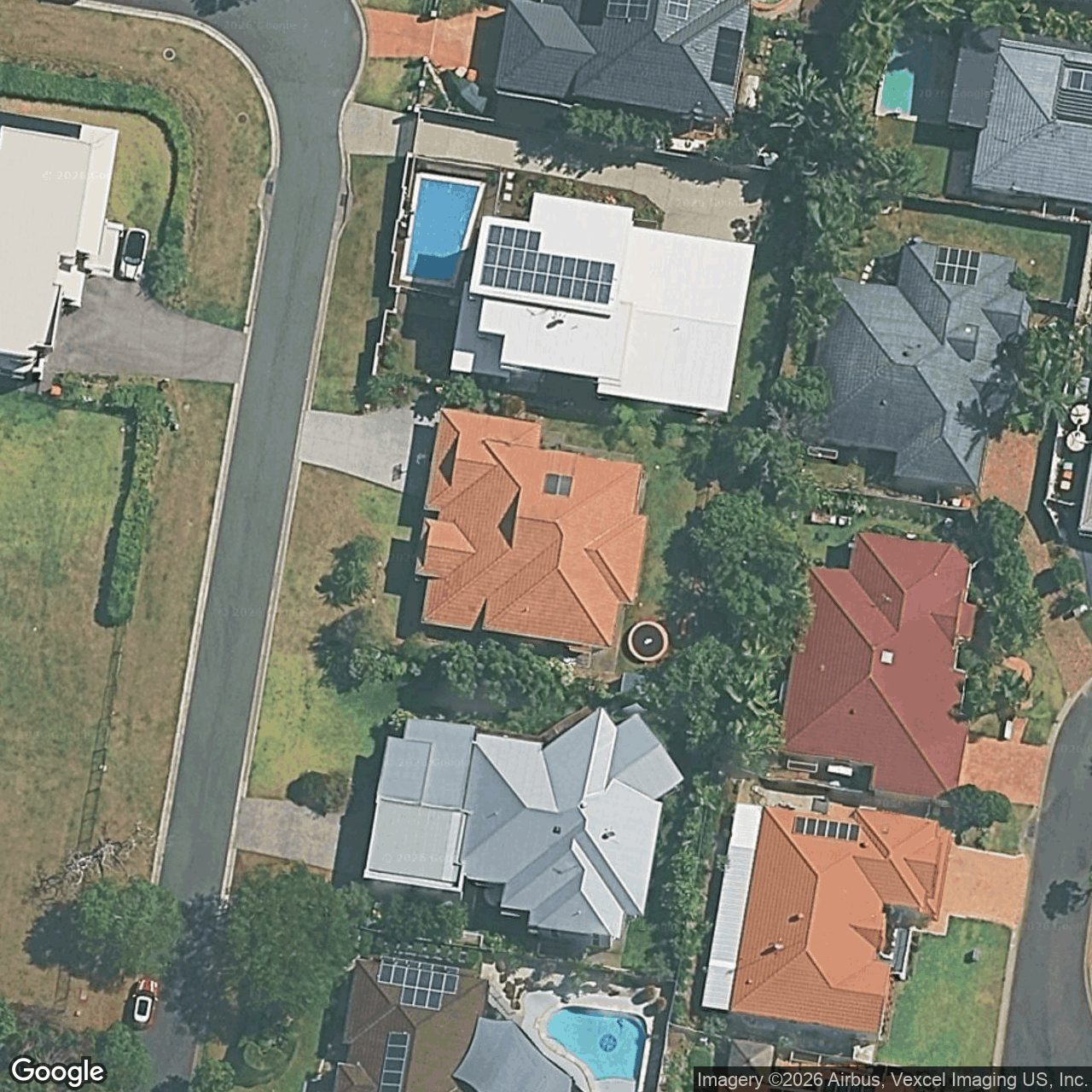Aerial view of 70 Sea Eagle Drive, Burleigh Waters QLD 4220