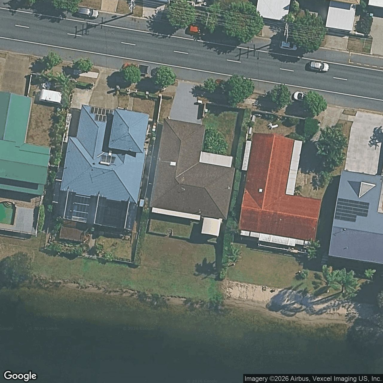 Aerial view of 46 Burleigh Street, Burleigh Waters QLD 4220