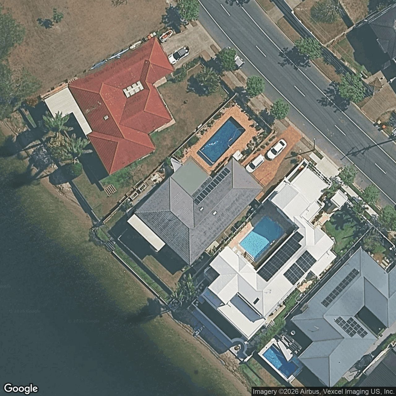 Aerial view of 80 Burleigh Street, Burleigh Waters QLD 4220