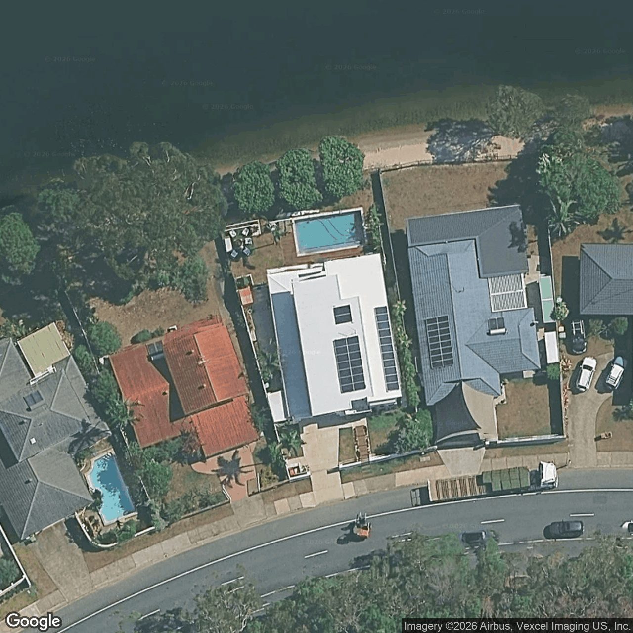 Aerial view of 172 Burleigh Street, Burleigh Waters QLD 4220