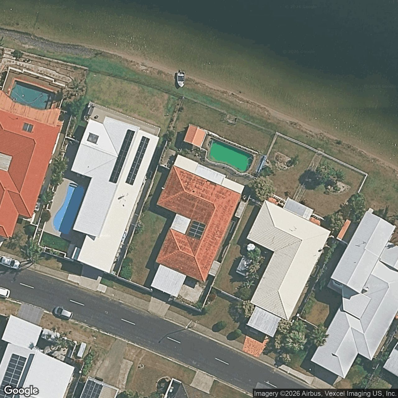 Aerial view of 212 Acanthus Avenue, Burleigh Waters QLD 4220