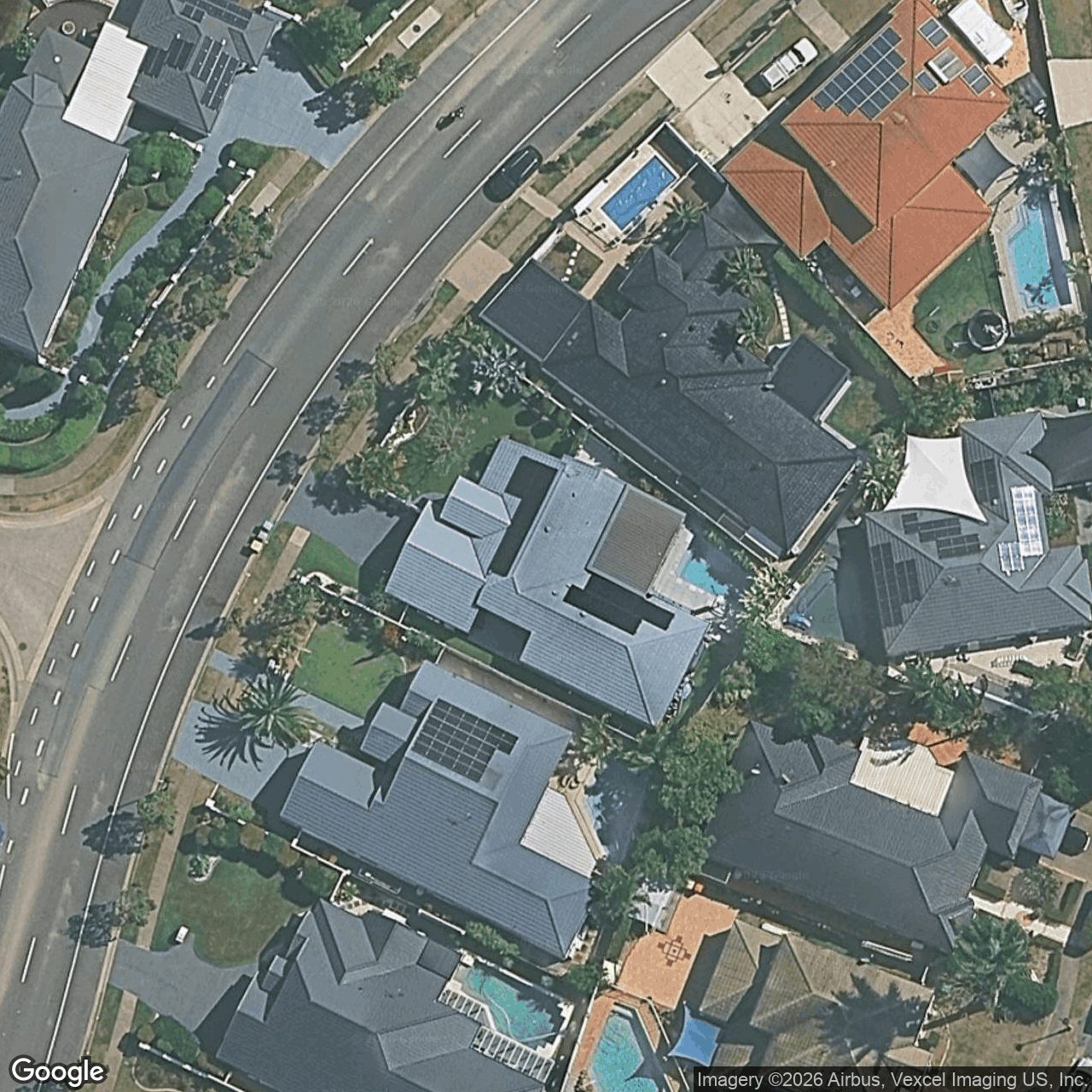 Aerial view of 189 Dunlin Drive, Burleigh Waters QLD 4220
