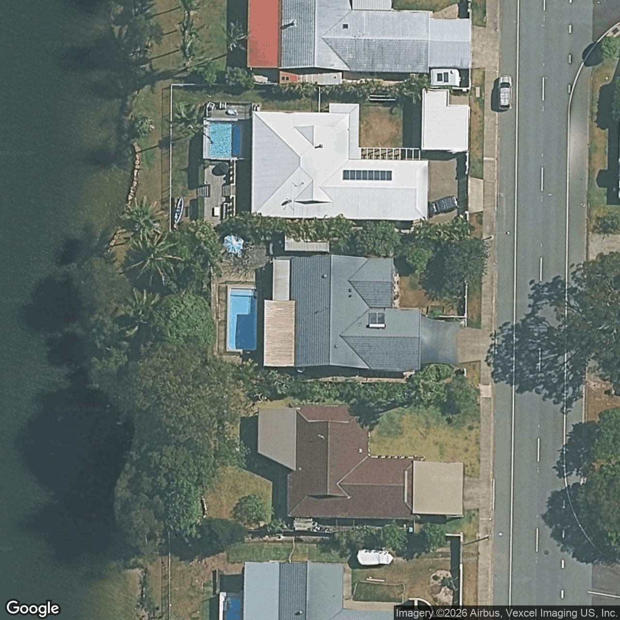 Aerial view of 174 Acanthus Avenue, Burleigh Waters QLD 4220