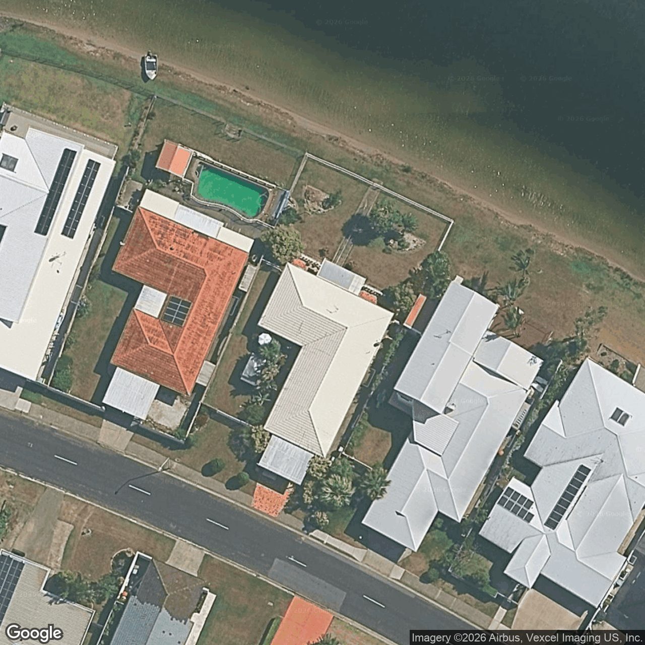Aerial view of 214 Acanthus Avenue, Burleigh Waters QLD 4220