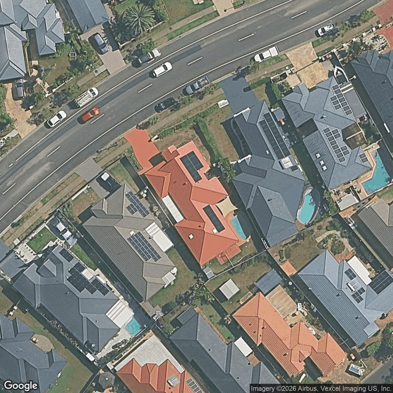 Aerial view of 169 Dunlin Drive, Burleigh Waters QLD 4220