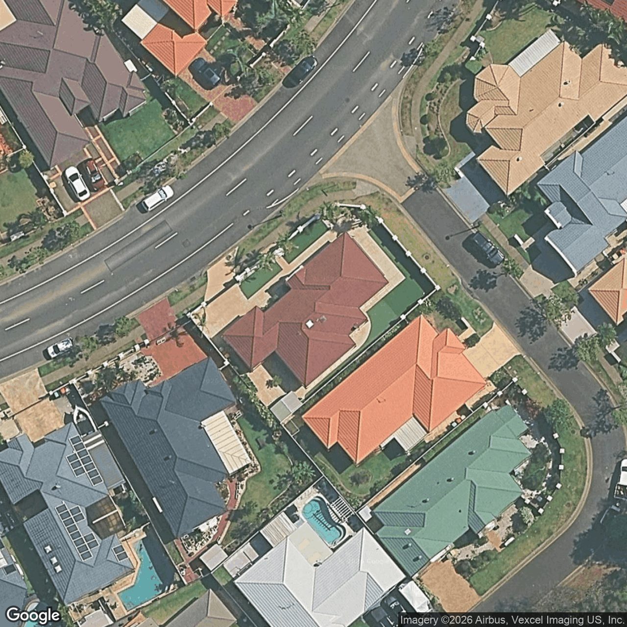 Aerial view of 177 Dunlin Drive, Burleigh Waters QLD 4220