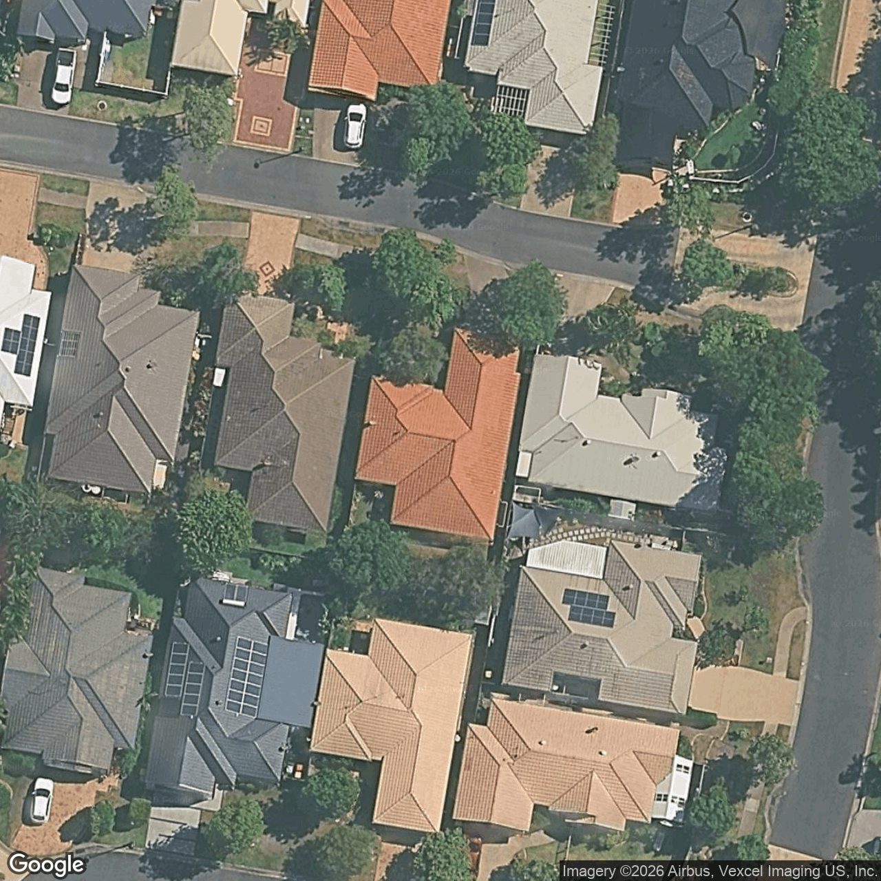 Aerial view of 4 Rainbird Close, Burleigh Waters QLD 4220