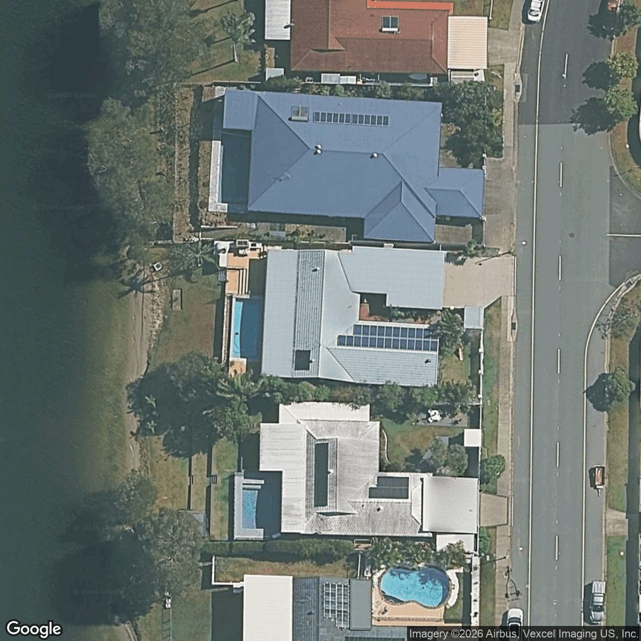 Aerial view of 186 Acanthus Avenue, Burleigh Waters QLD 4220