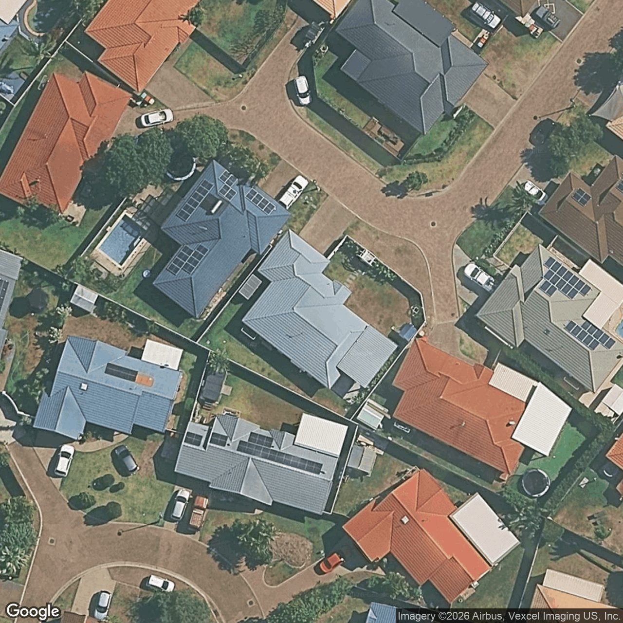 Aerial view of 12 Sparrow Place, Burleigh Waters QLD 4220