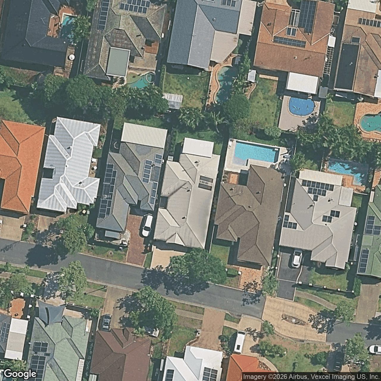 Aerial view of 23 Rainbird Close, Burleigh Waters QLD 4220