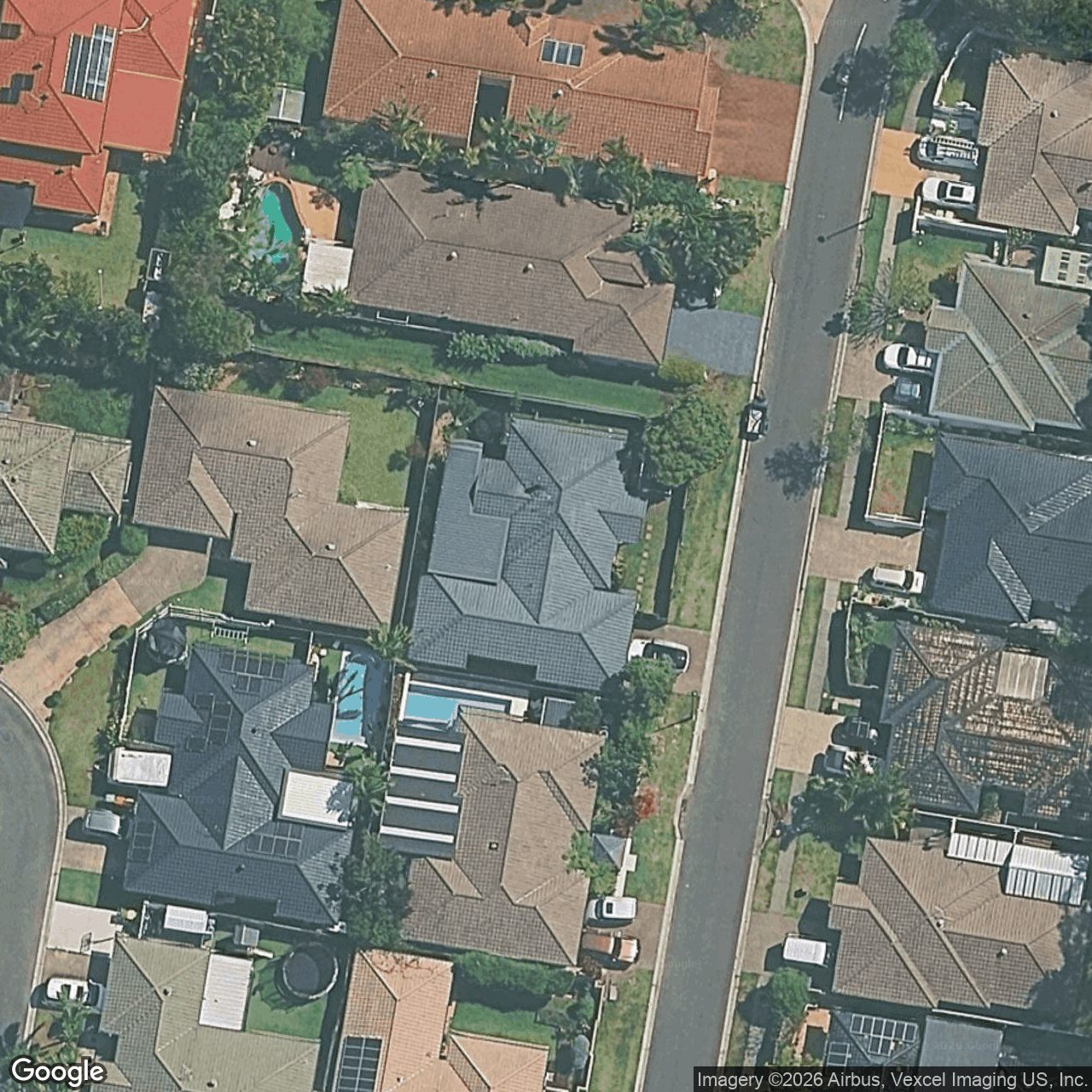 Aerial view of 12 Seville Circuit, Burleigh Waters QLD 4220