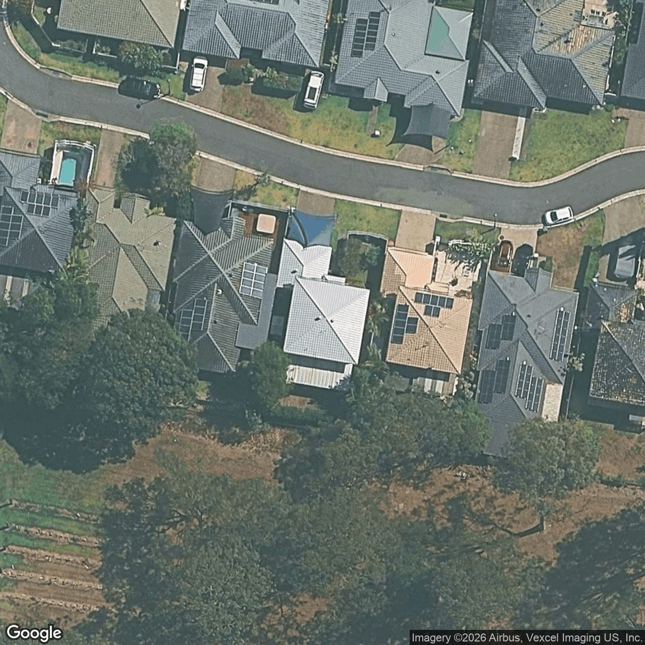 Aerial view of 47 Seville Circuit, Burleigh Waters QLD 4220