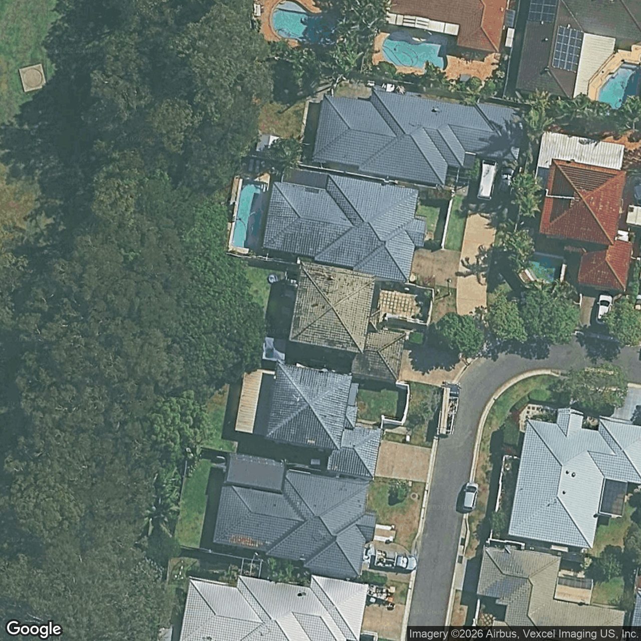 Aerial view of 63 Seville Circuit, Burleigh Waters QLD 4220