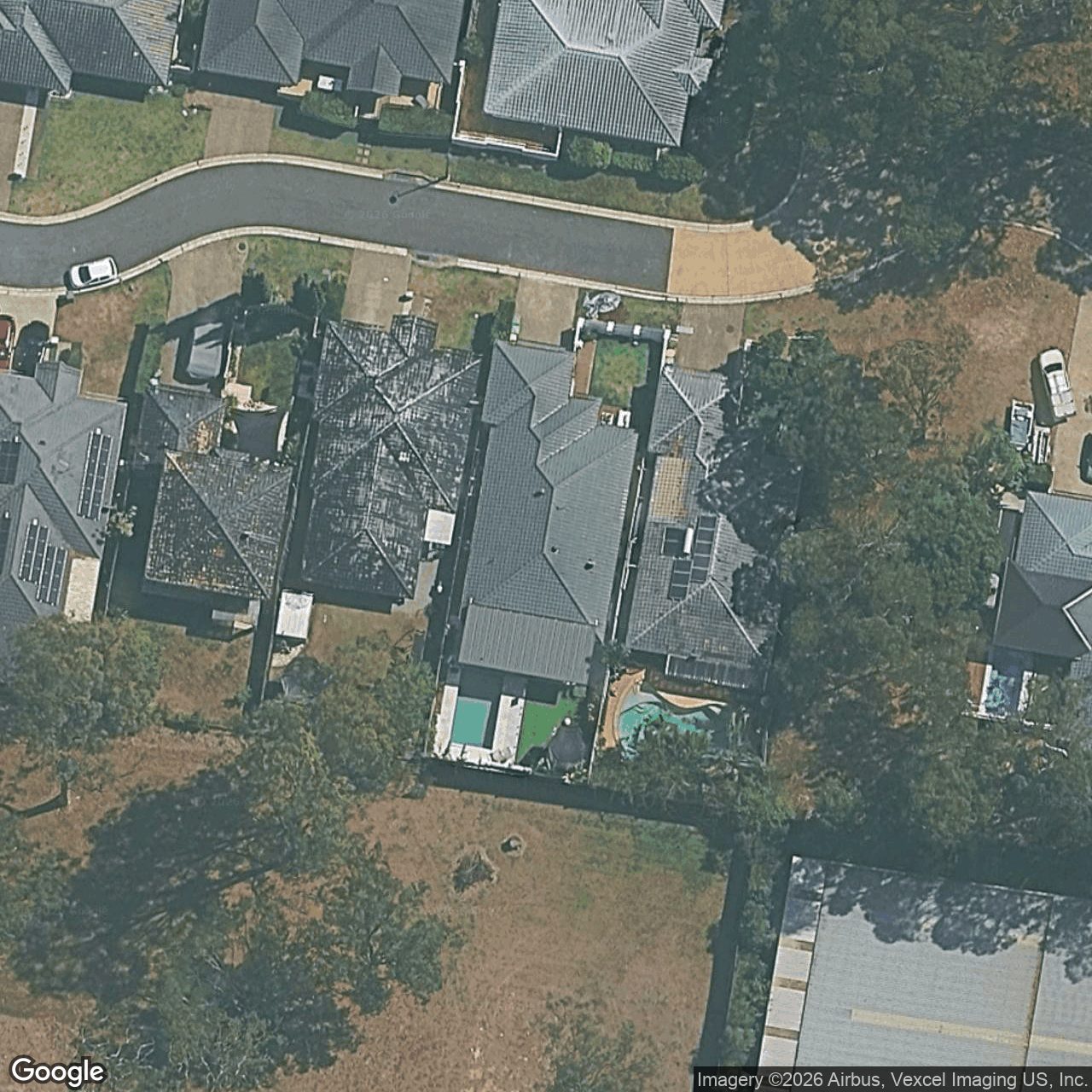 Aerial view of 37 Seville Circuit, Burleigh Waters QLD 4220