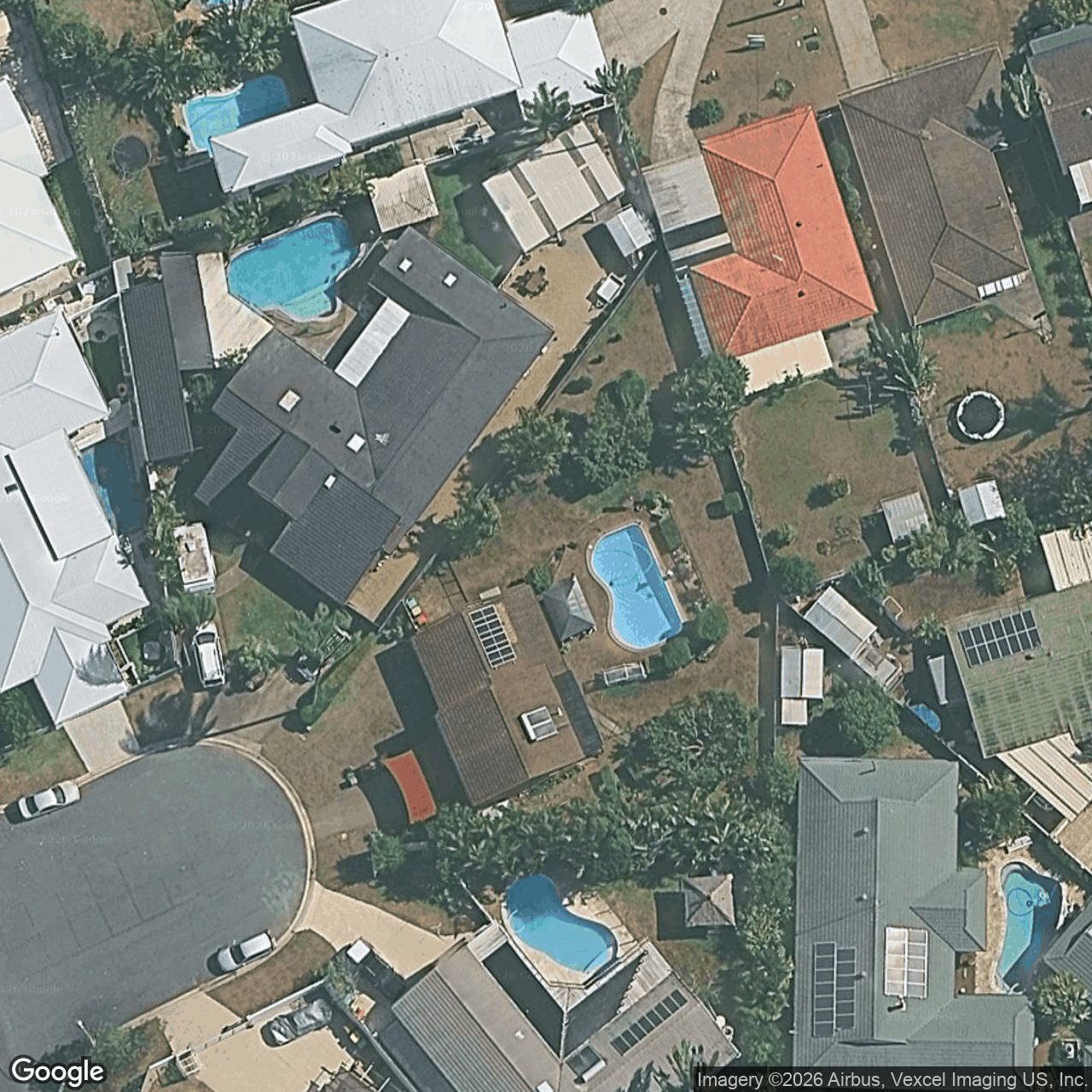 Aerial view of 6 Coleto Crescent, Burleigh Waters QLD 4220