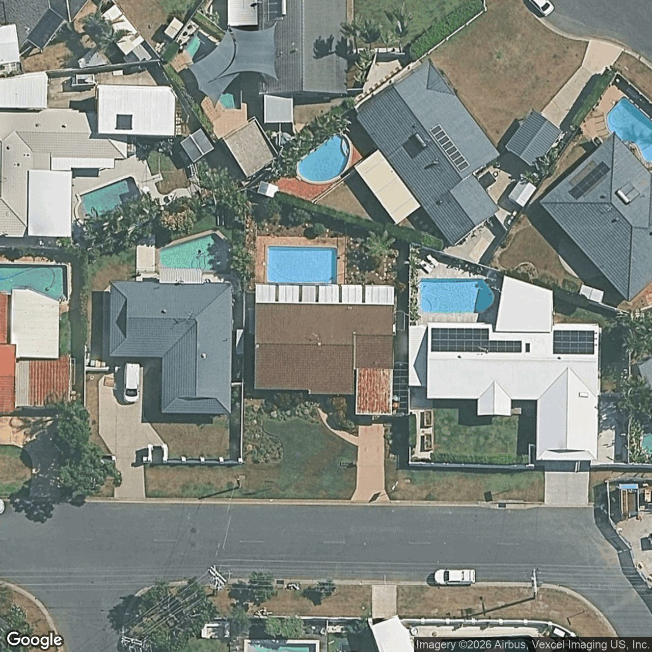 Aerial view of 35 Deodar Drive, Burleigh Waters QLD 4220