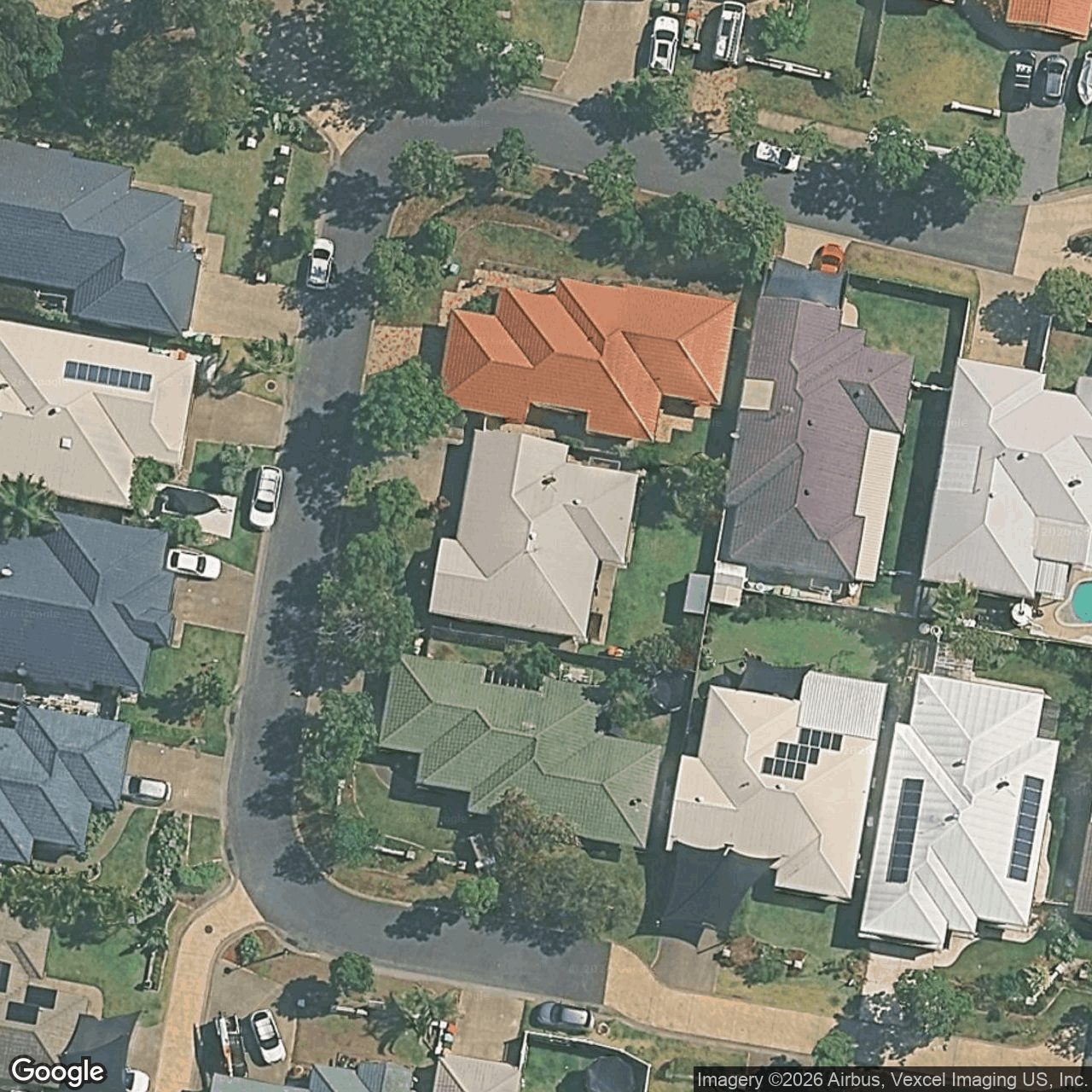 Aerial view of 15 Lakes Circuit, Burleigh Waters QLD 4220