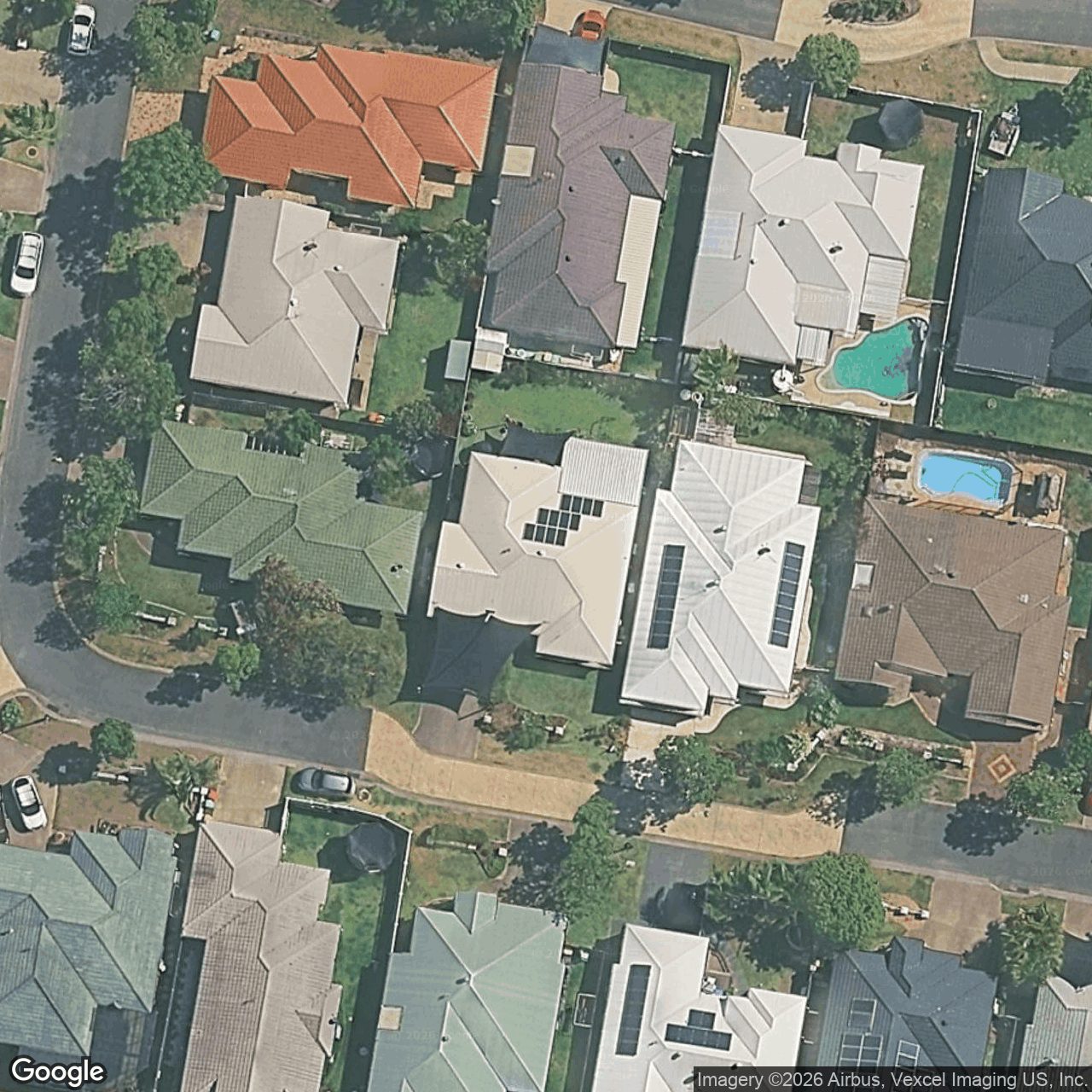 Aerial view of 11 Lakes Circuit, Burleigh Waters QLD 4220