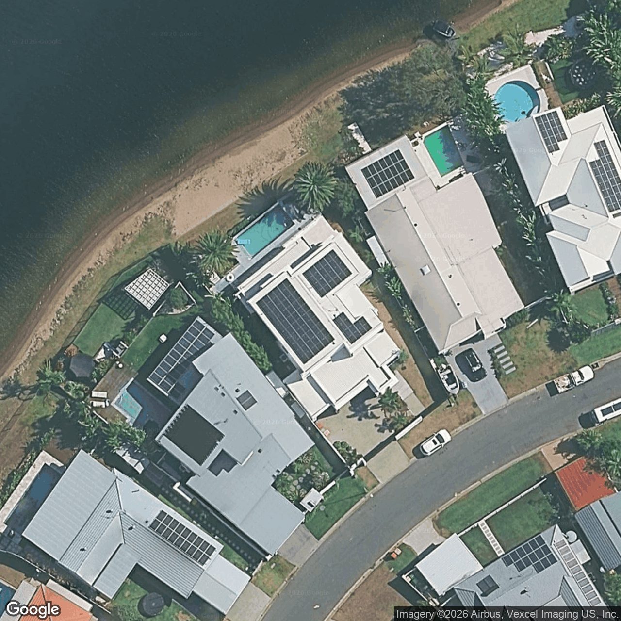 Aerial view of 22 Spoonbill Court, Burleigh Waters QLD 4220