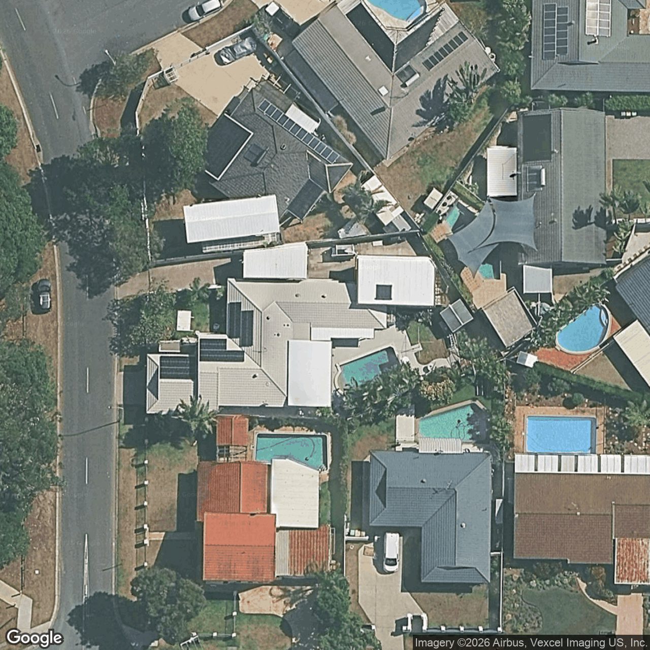 Aerial view of 3 Omao Avenue, Burleigh Waters QLD 4220