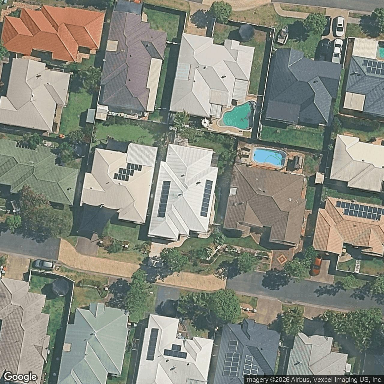 Aerial view of 9 Lakes Circuit, Burleigh Waters QLD 4220