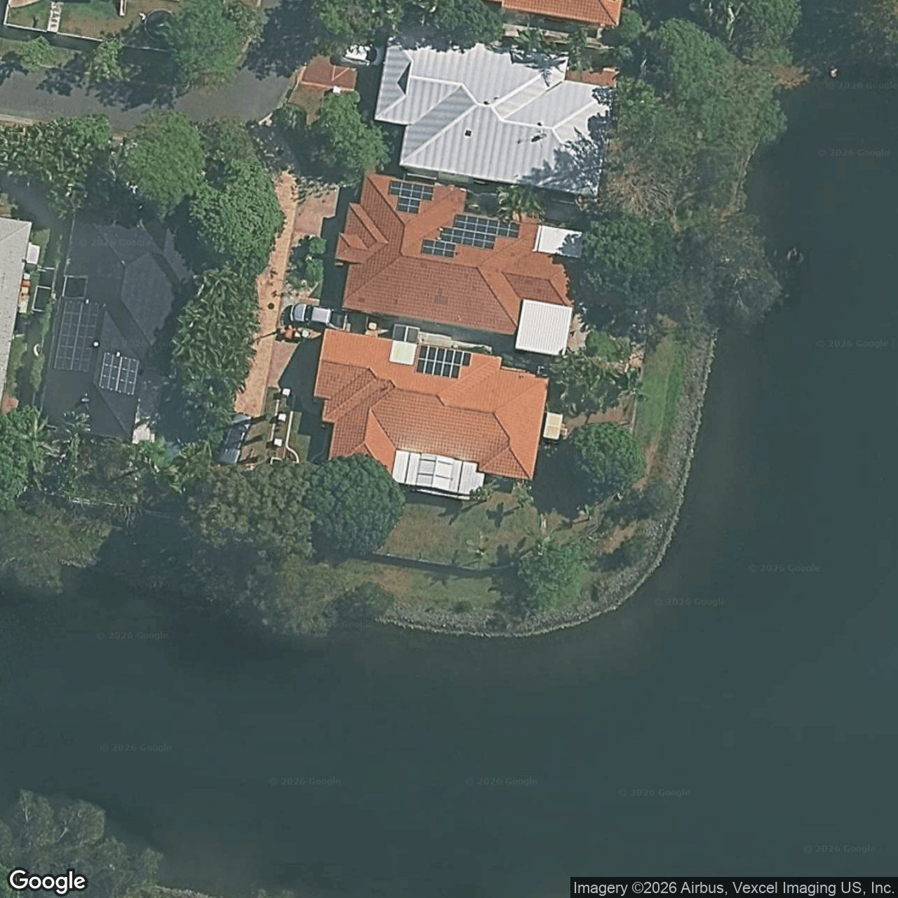 Aerial view of 12 Lakes Circuit, Burleigh Waters QLD 4220
