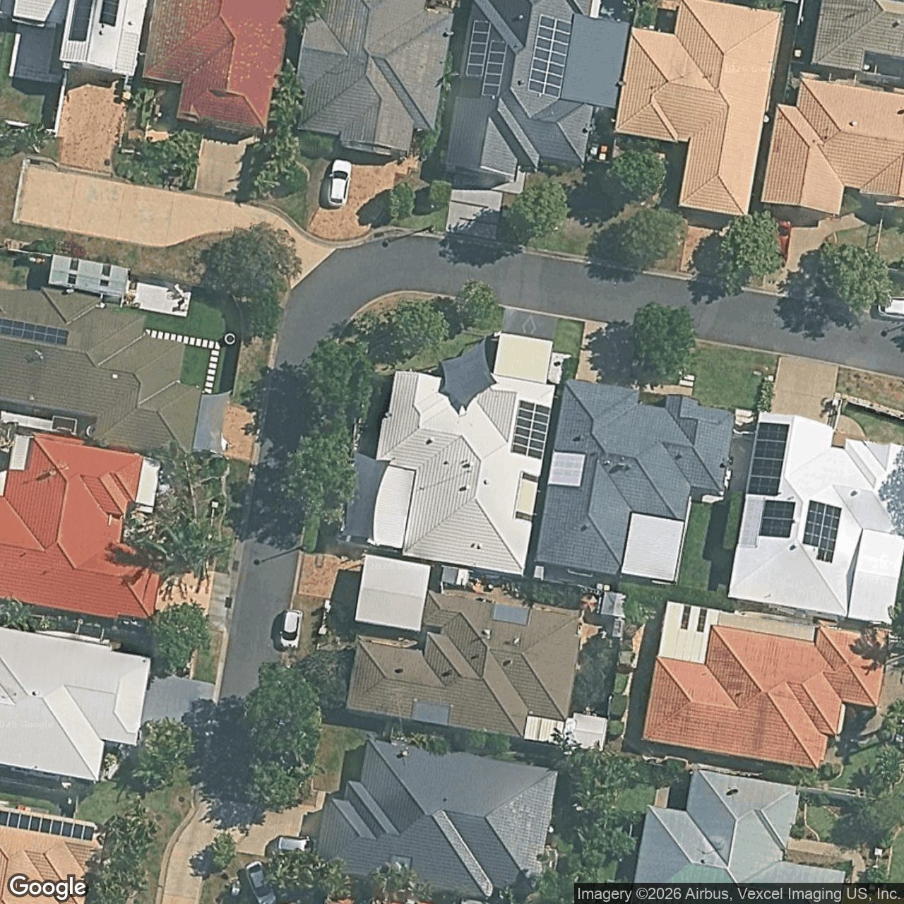 Aerial view of 6 Greendale Place, Burleigh Waters QLD 4220
