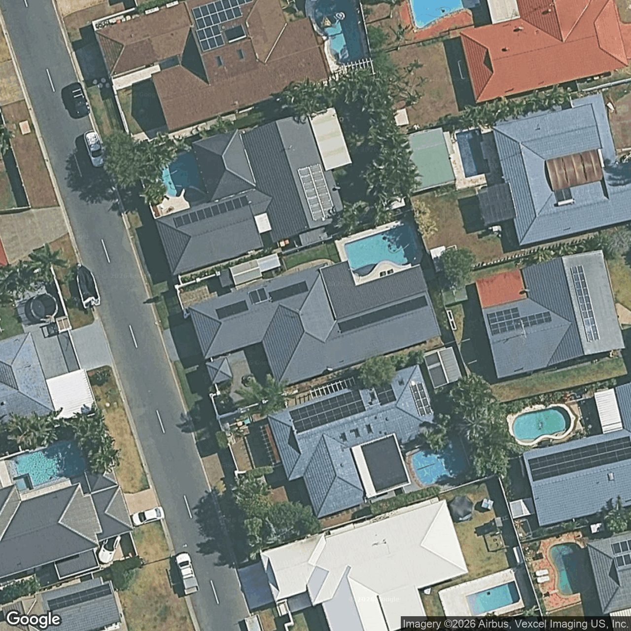 Aerial view of 69 Jabiru Avenue, Burleigh Waters QLD 4220