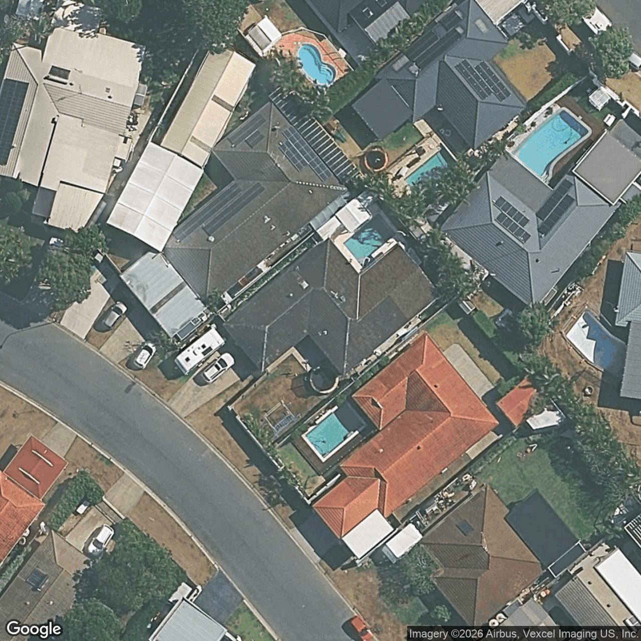 Aerial view of 19 Manakin Avenue, Burleigh Waters QLD 4220