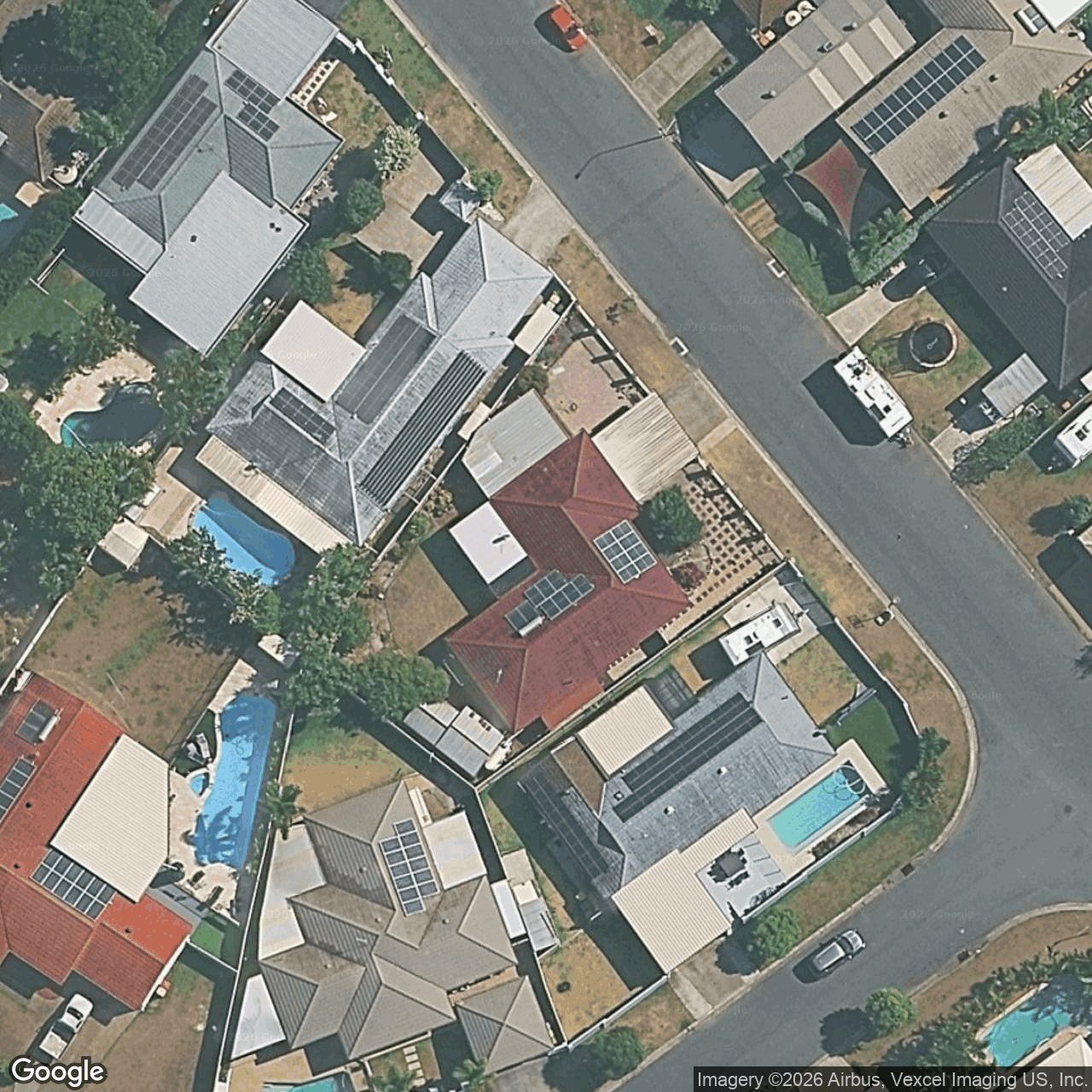 Aerial view of 10 Manakin Avenue, Burleigh Waters QLD 4220