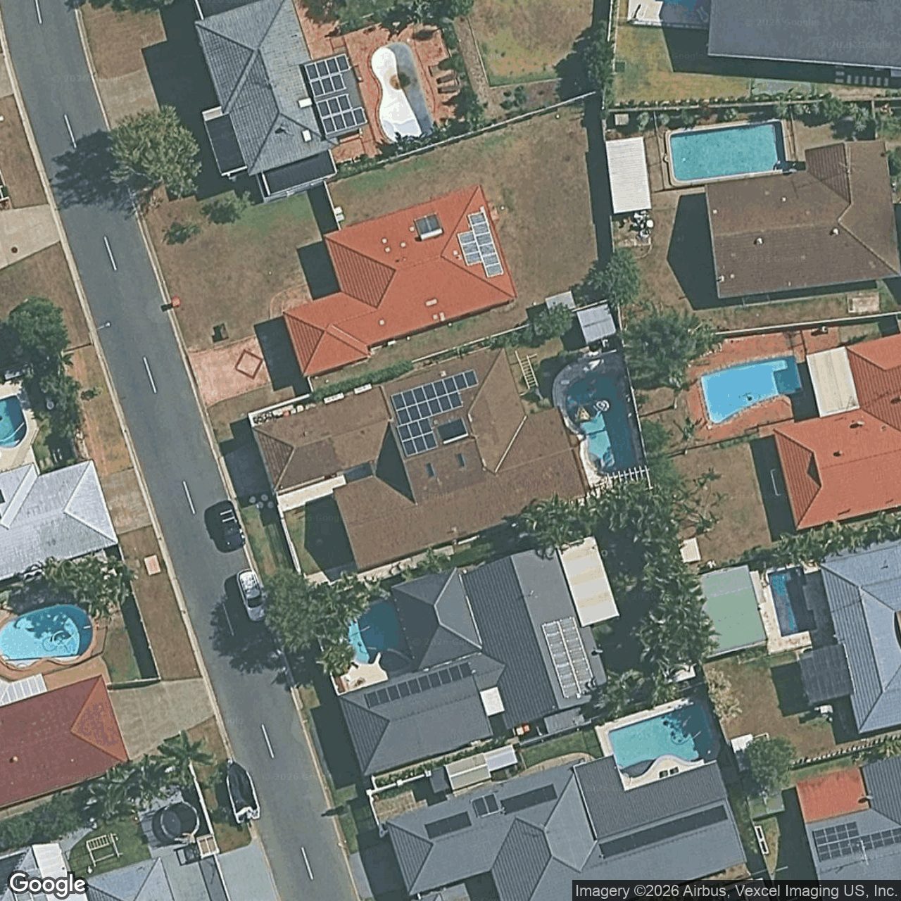 Aerial view of 73 Jabiru Avenue, Burleigh Waters QLD 4220
