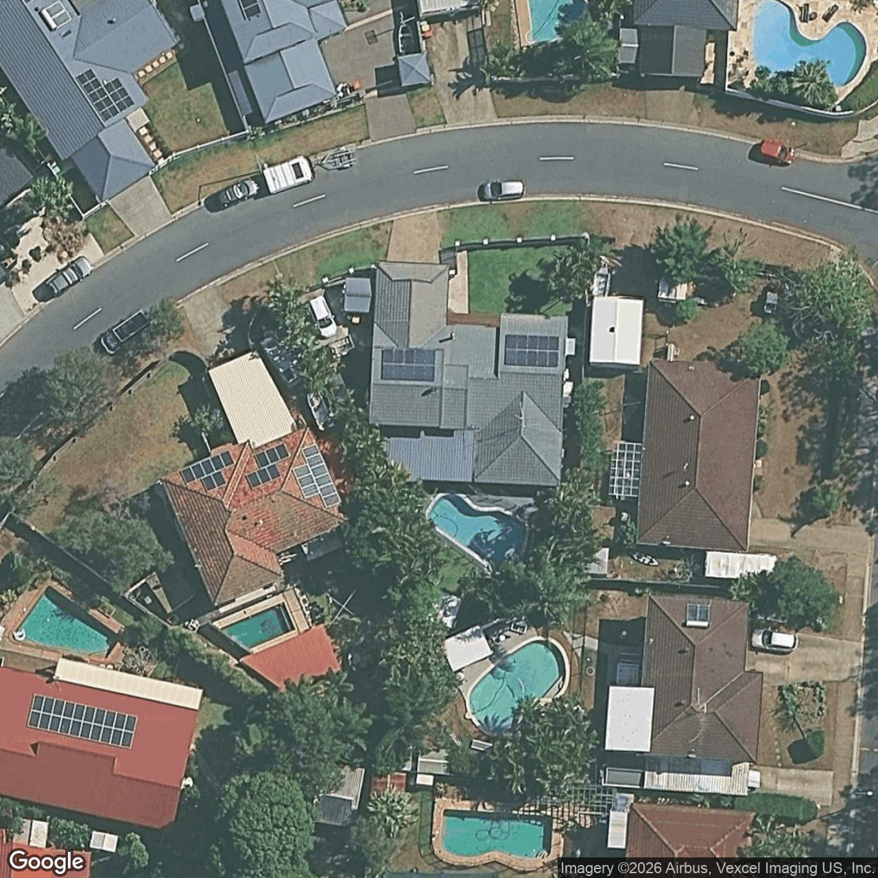 Aerial view of 85 Jabiru Avenue, Burleigh Waters QLD 4220
