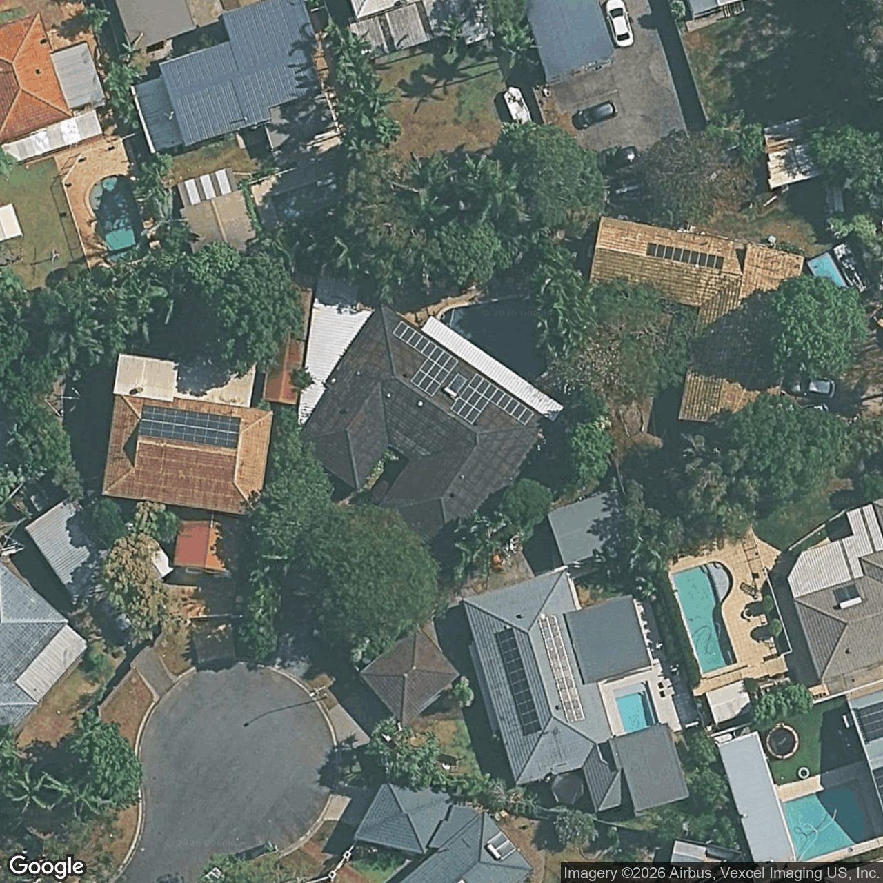Aerial view of 6 Condor Court, Burleigh Waters QLD 4220