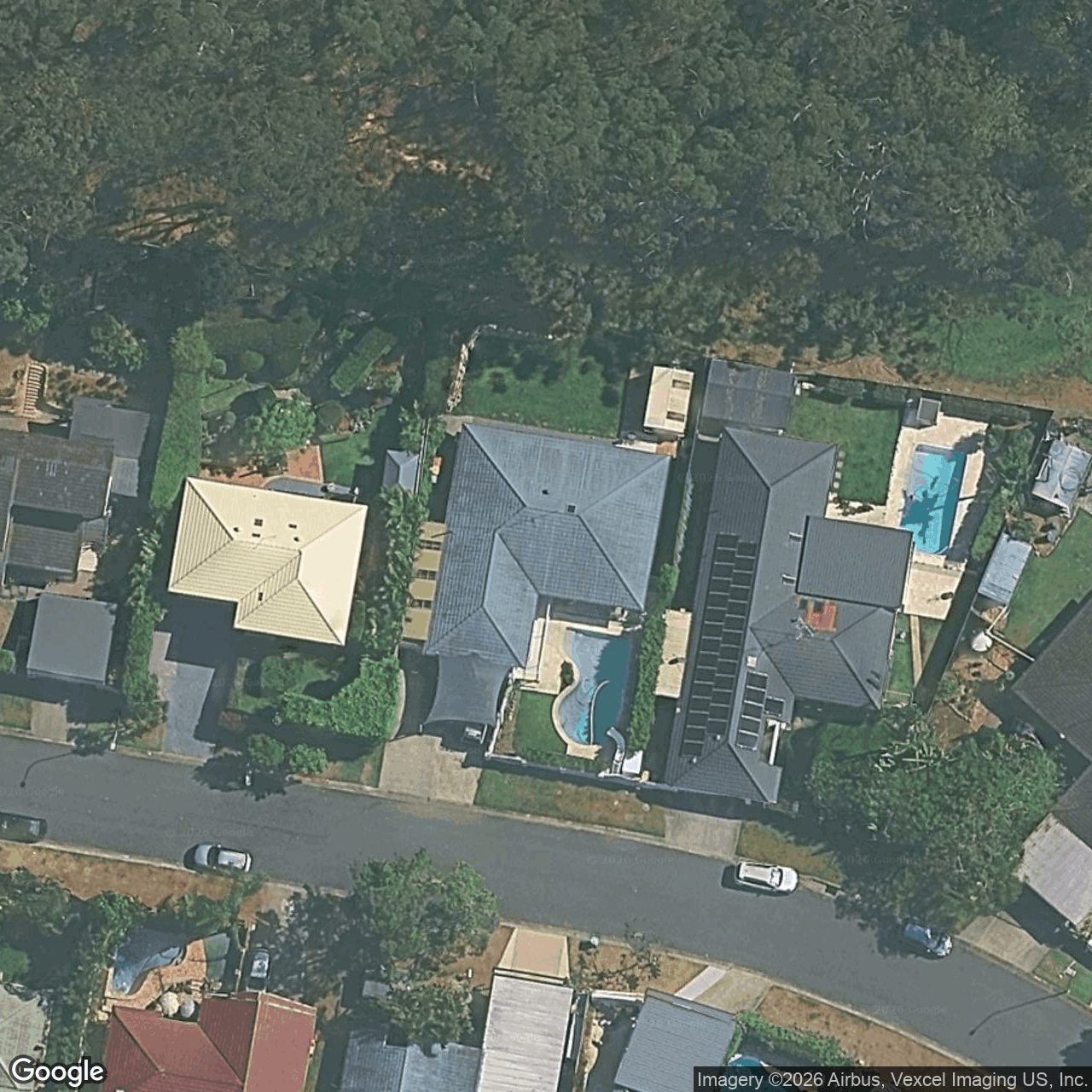Aerial view of 27 Grebe Place, Burleigh Waters QLD 4220
