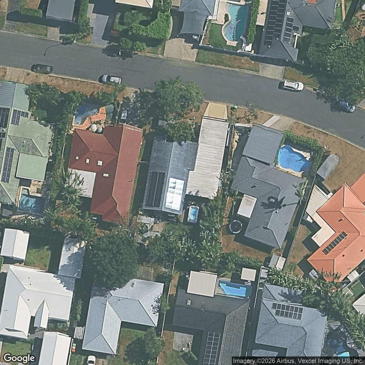 Aerial view of 26 Grebe Place, Burleigh Waters QLD 4220