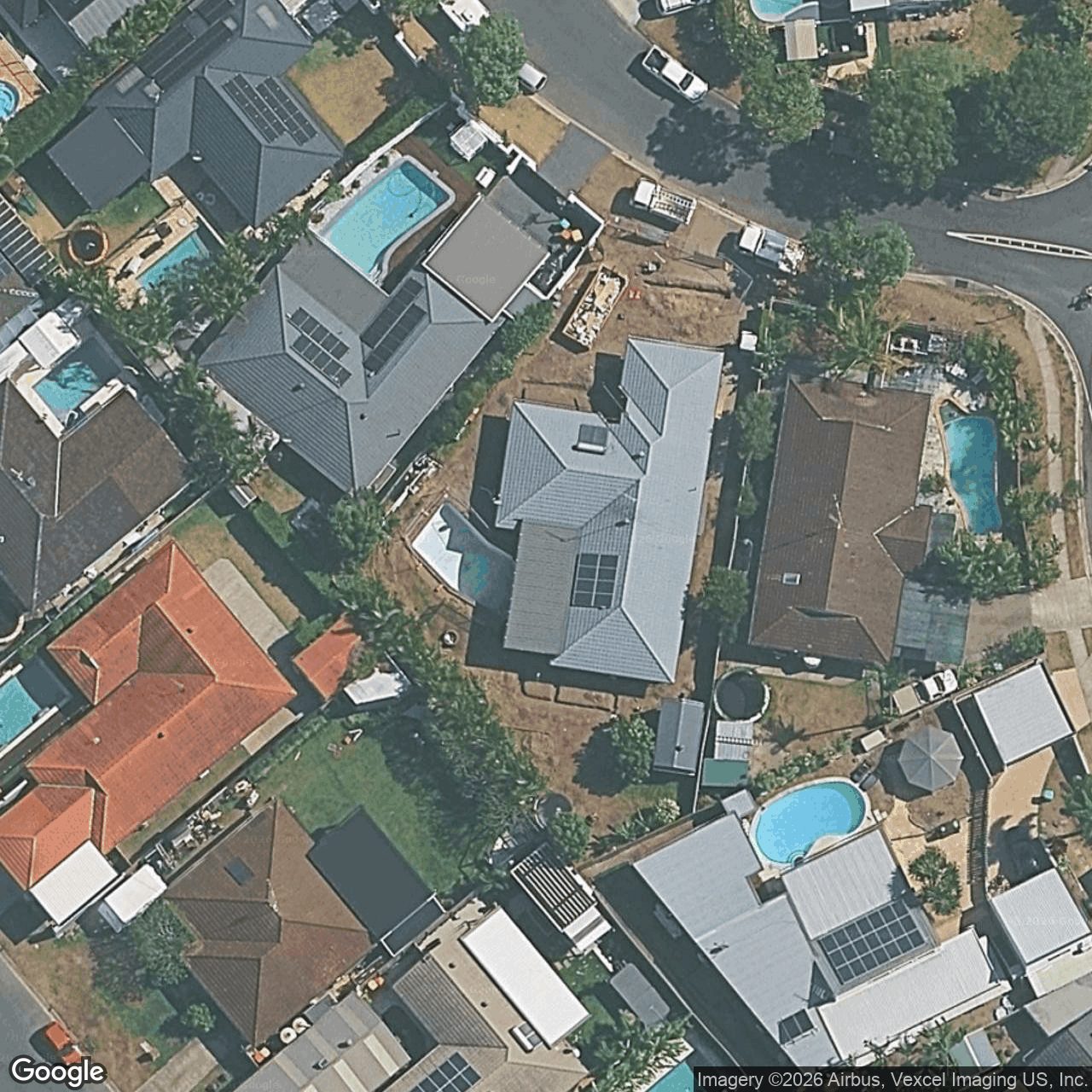 Aerial view of 4 Grebe Place, Burleigh Waters QLD 4220