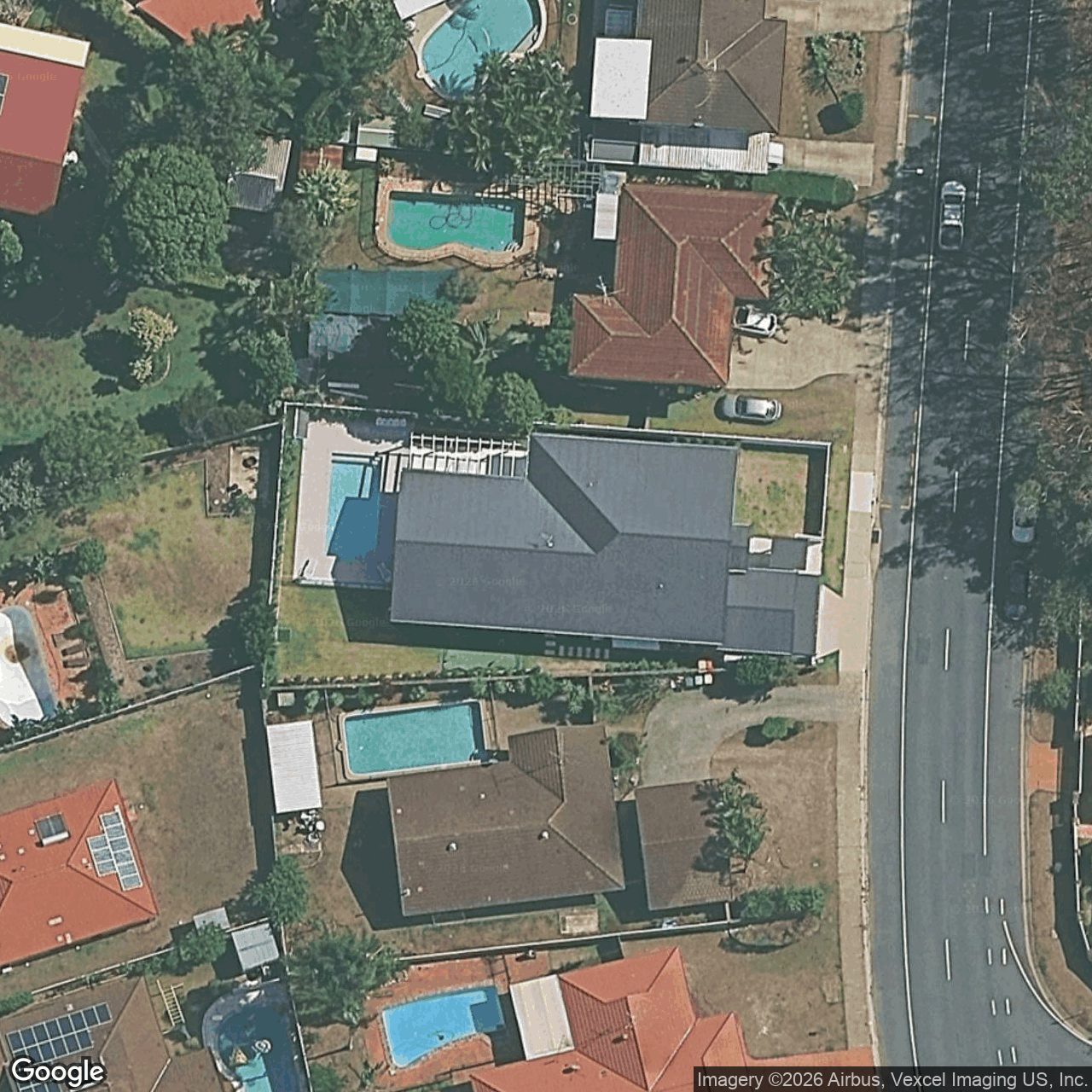 Aerial view of 146 Burleigh Street, Burleigh Waters QLD 4220