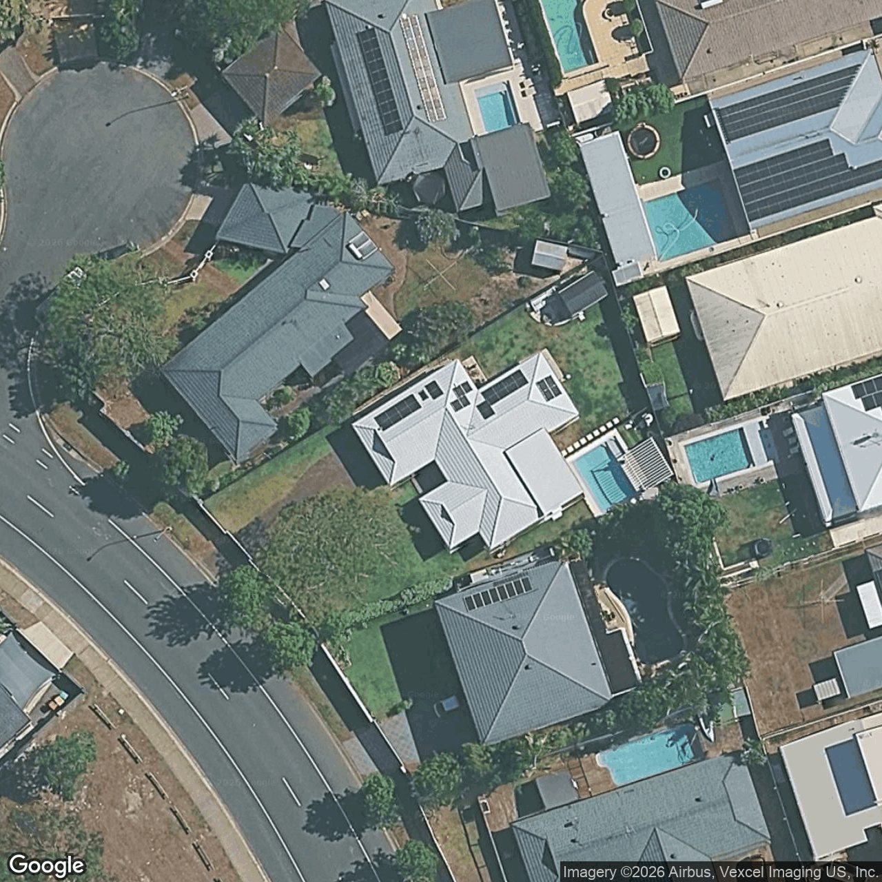 Aerial view of 171 Burleigh Street, Burleigh Waters QLD 4220