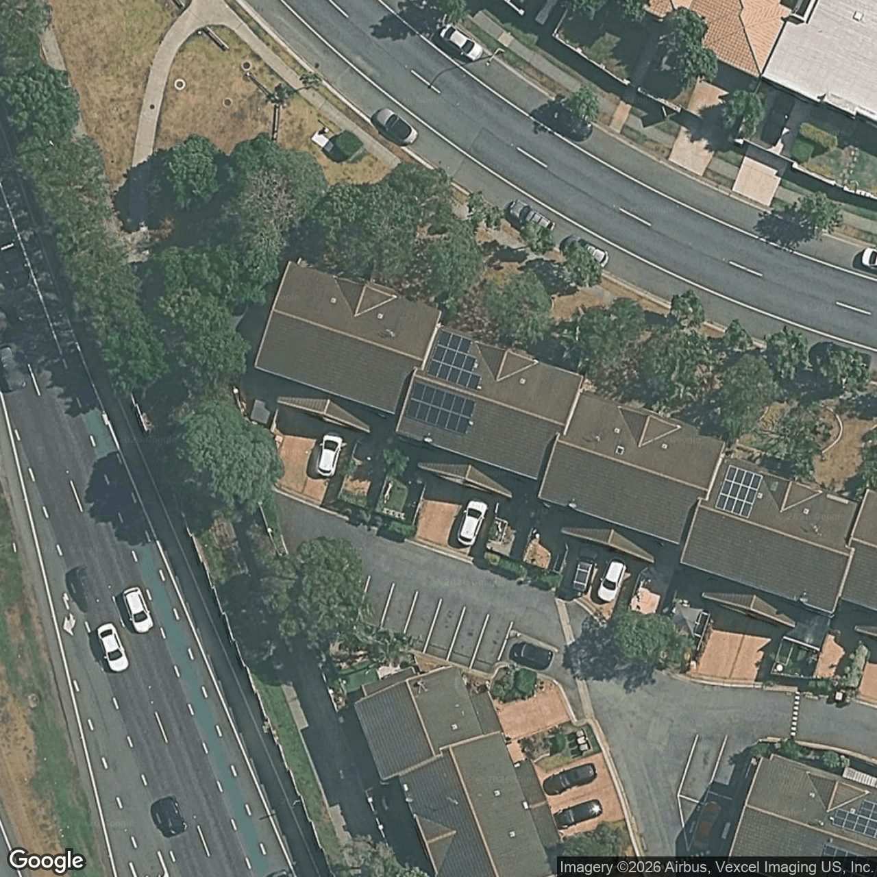 Aerial view of 46/2 Cassowary Drive