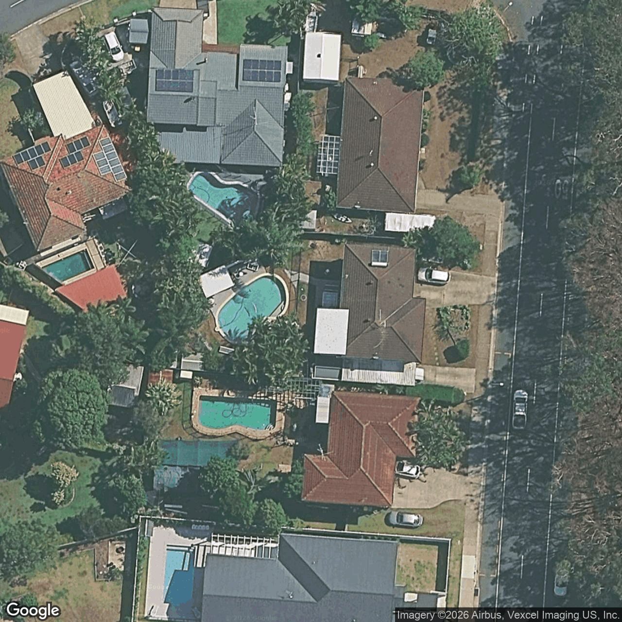 Aerial view of 150 Burleigh Street, Burleigh Waters QLD 4220