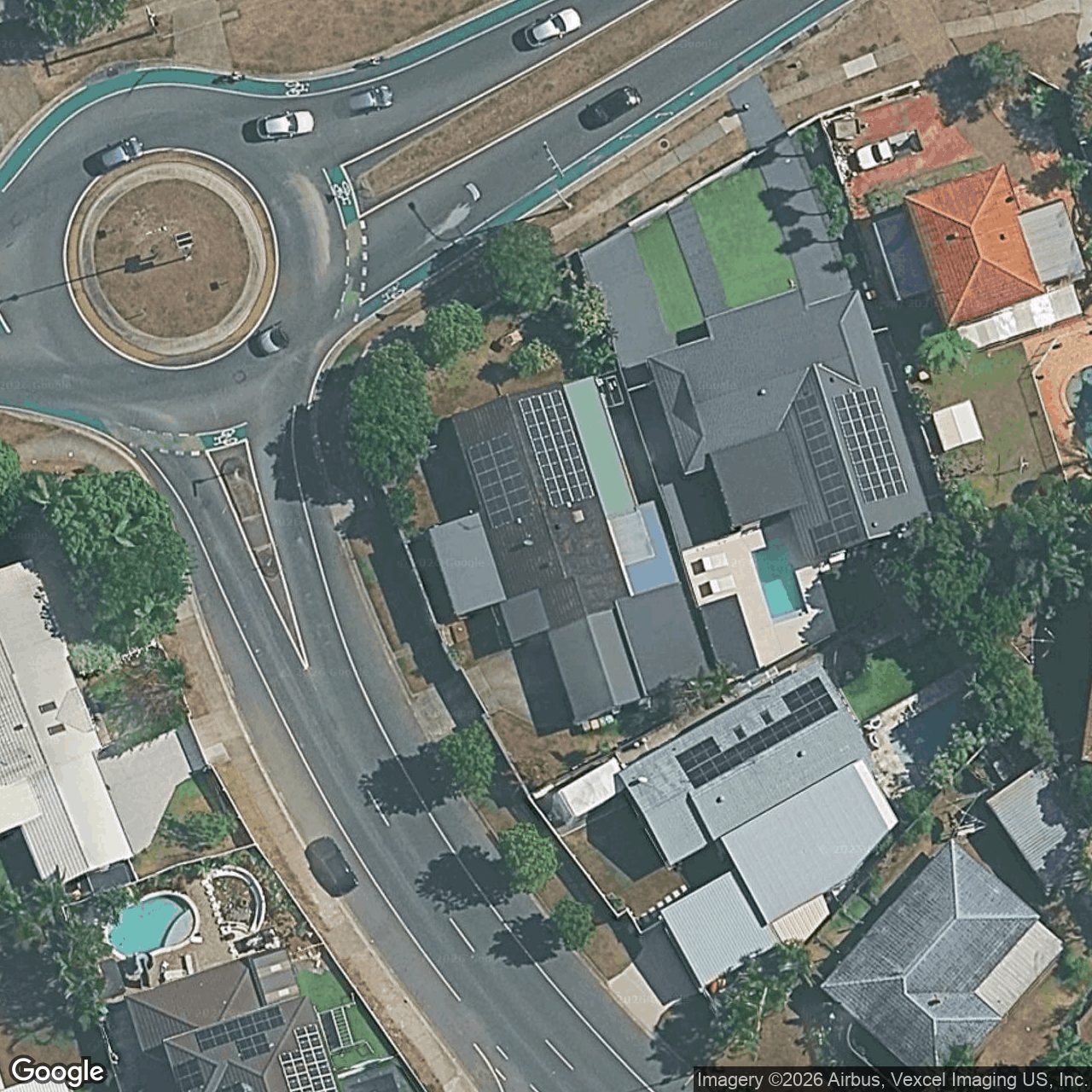 Aerial view of 179 Burleigh Street, Burleigh Waters QLD 4220