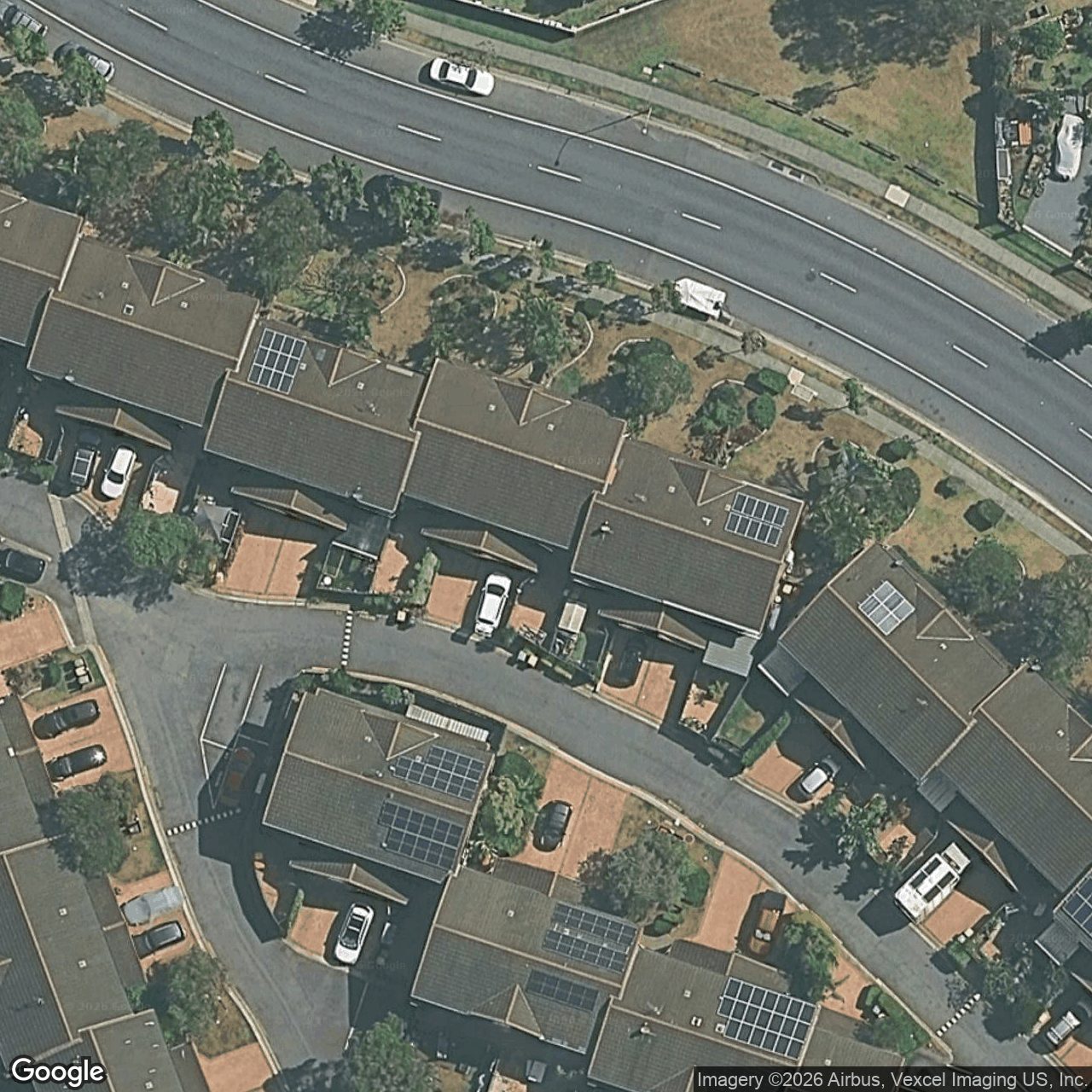 Aerial view of 39/2 Cassowary Drive