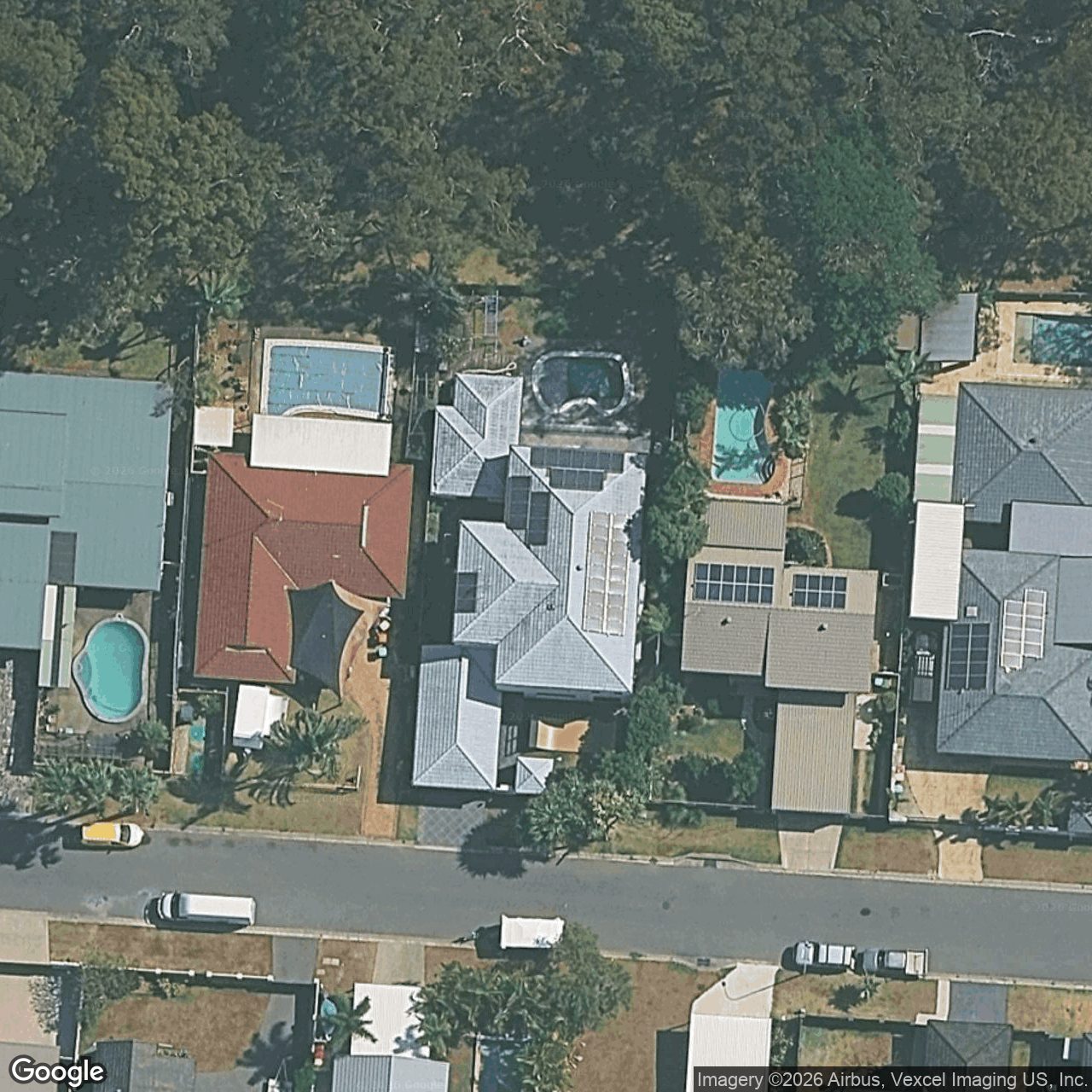 Aerial view of 17 Bittern Avenue, Burleigh Waters QLD 4220